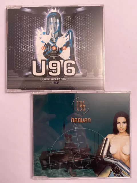 U96 - 2 Maxi-CDs: Love Religion + Heaven (2 CDs, 8 Tracks, 1994, 1996)