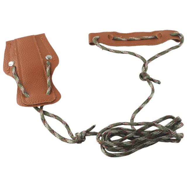 User Friendly Archery Leather Bow Stringer for Longbows and Recurve Bows