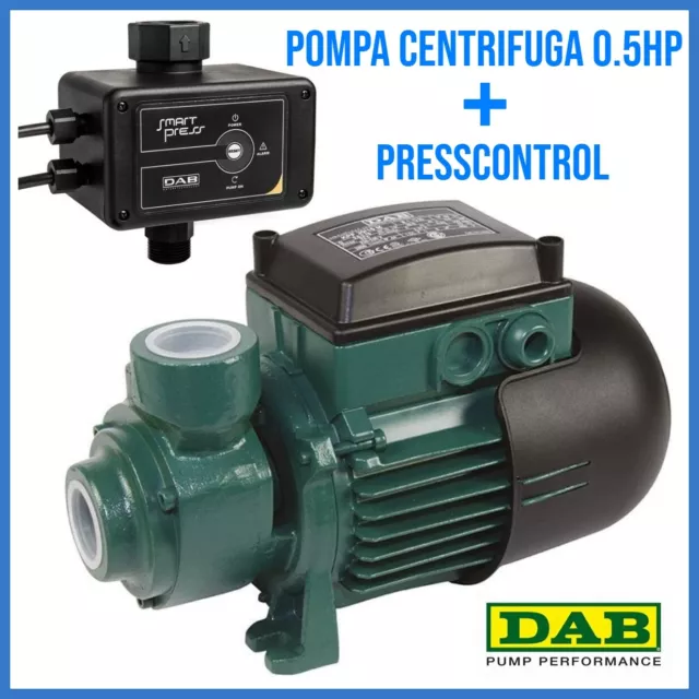 Pompa per irrigazione autoclave 05 hp CENTRIFUGA con presscontrol giardino prato