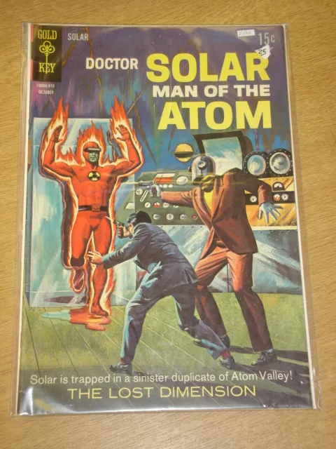 Doctor Solar Man Of The Atom #25 Fn/Vf (7.0) Gold Key Comics October 1968