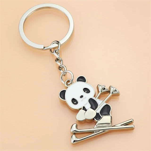Snowboard Pendant Snowboard Keychain Key Ring Cartoon Keyring Olympic Keychain