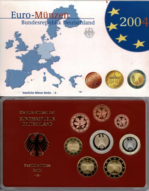 2004 Germany Series Divisional - 5 Ticks - A - D - F - G - J- Proof MF8797 3