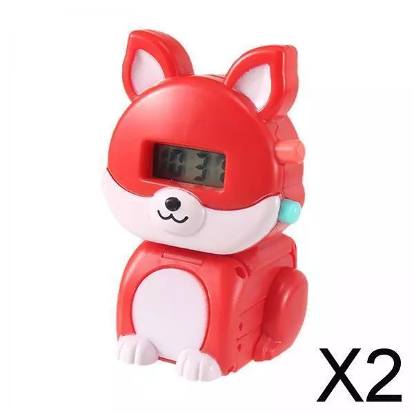 2X Pet Deformation Toy Lightweight Electric Watch Toy for Kids Boys Girls