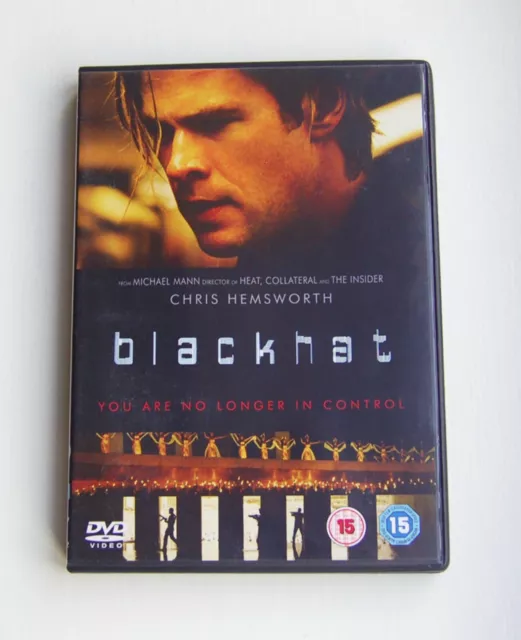 Blackhat - Region 2 DVD - Chris Hemsworth, Viola Davis - A Michael Mann Film