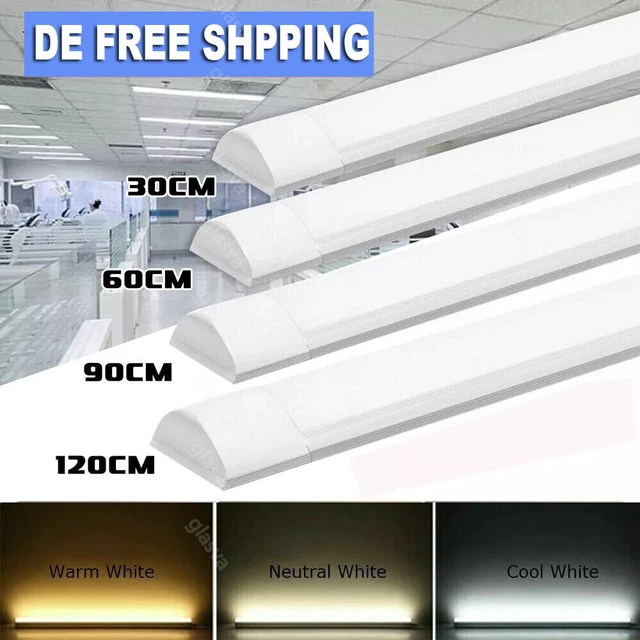 Ruban LED Sous Meuble Cerbiut 60/120/150cm - Éclairage Intérieur, 3000K-6000K, 10W-50W, Neuf