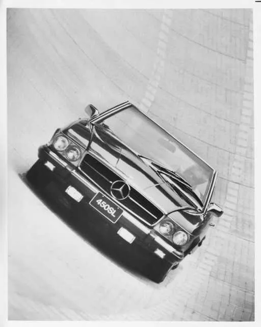 1974 Mercedes-Benz 450SL Coupe-Roadster Press Photo and Release 0020