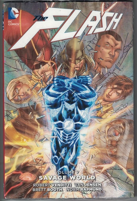 FLASH (2011) Vol 7 Savage World HC Hardcover $24.99srp #36-40 sealed NEW NM