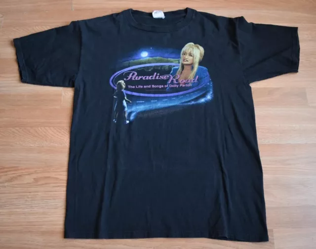 Vintage 1998 Dolly Parton Dollywood Tour Shirt Tee XL Country Willie Nelson 90s