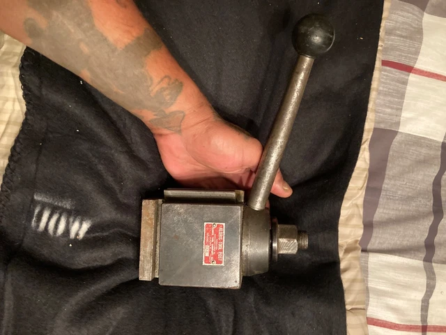 Aloris Tool Post- Model CXA/ Lathe/ Machining