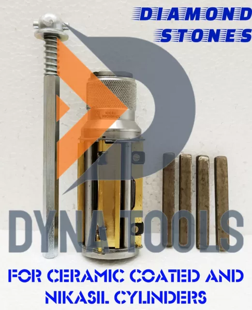 Cylinder Engine Hone Kit 45 TO 65MM Honing Machine + Diamond Stones Superfine