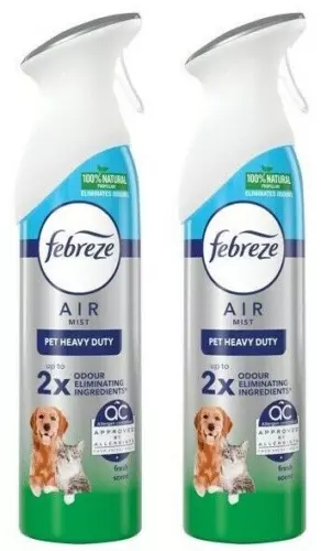 Febreze Pet Odour Air Freshener 185ml Pack of 2