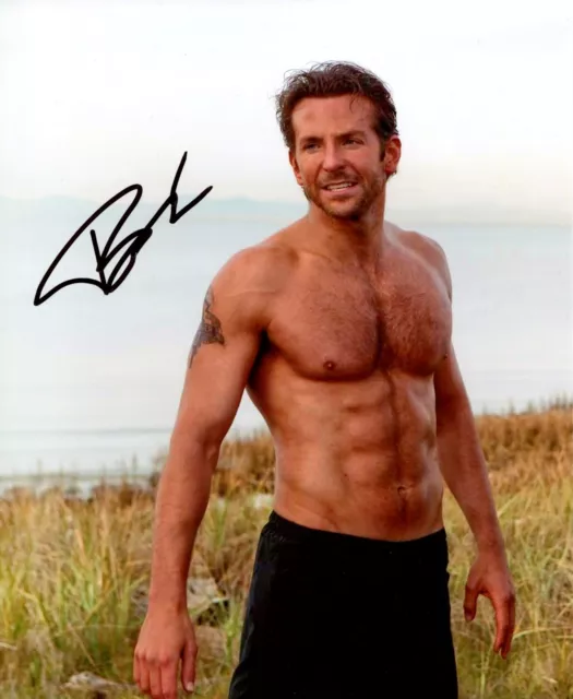 Autographe Original de l'acteur BRADLEY COOPER / A star is born / photo 20x25