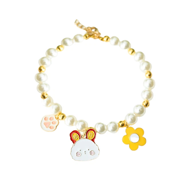 Cat Collar Multipurpose Adjustable Pet Dog Decorative Necklace Cat Jewelry