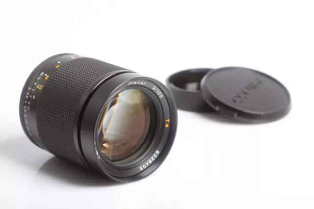 Carl Zeiss Planar 2/100 T* Contax Yashica Bajonett lichtstarkes Tele
