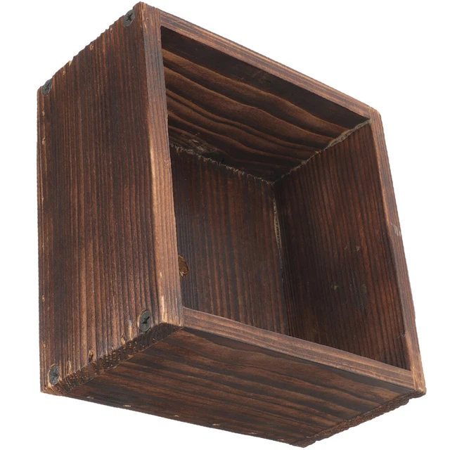 Rustic Succulent Flower Pot Rectangular Outdoor