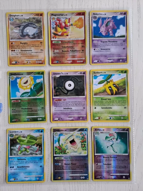 Lot 9 Pokemon Cards EX PRODIGIES SECRET Set All Different 4 RARE