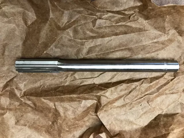 7/8" Dia. 8 Straight Flutes HSS Chucking Reamer Tooling     10" OAL     .875''