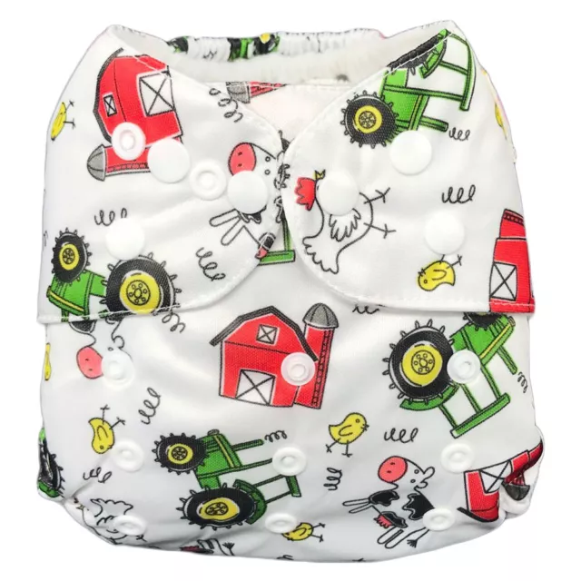 IXYVIA Baby Cloth Diapers Resizable Adjustable Washable Pocket Nappies #1