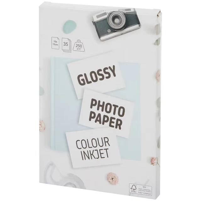 Paquet De 10 Papiers Imprimante Polaroid ZINK – Format 3x4 – Thermique – Neuf