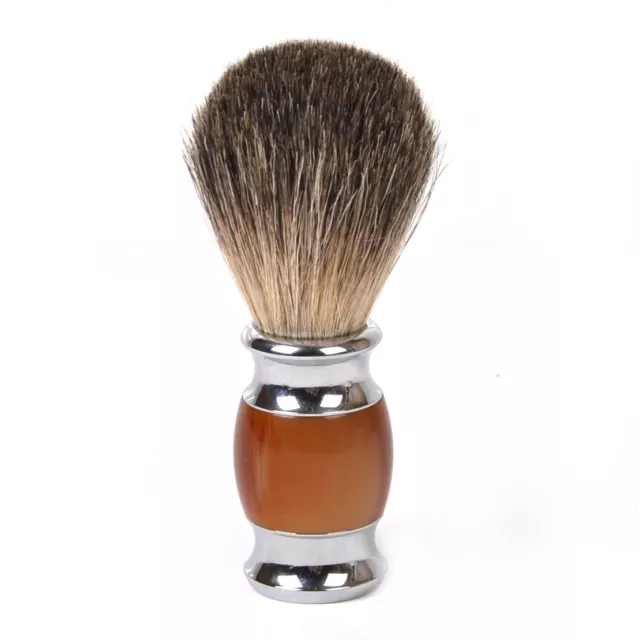 New Luxury Pure Best Badger Hair Wet Shaving Brush Best Men Shave Gift Barber
