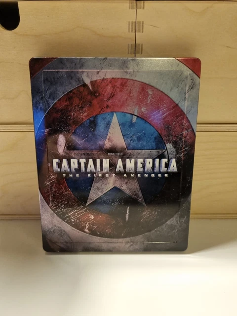 Captain America The First Avenger Limited Edition Blu Ray/ DVD Steelbook