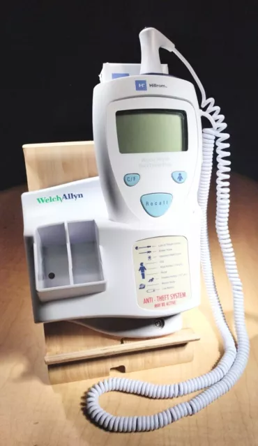 Welch Allyn SureTemp Plus 690 Thermometer W New Holder And Probe Cover