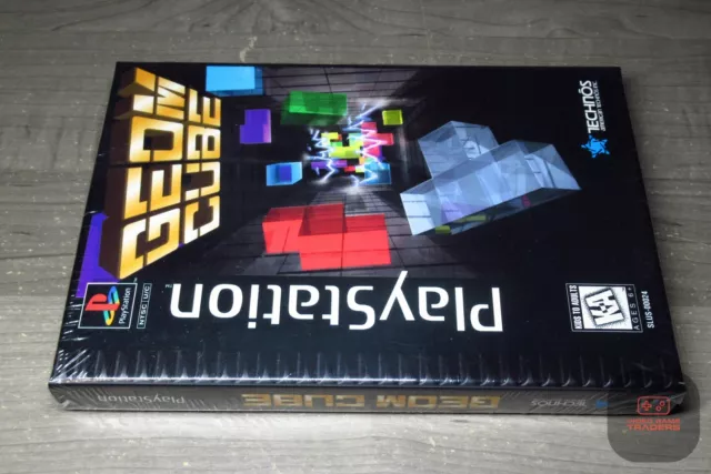 Complete Geom Cube PS1 Game For Sale