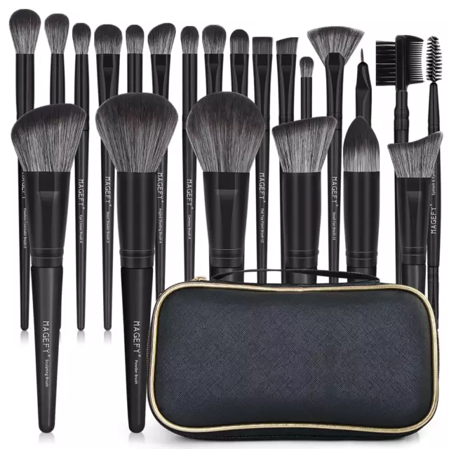 Schminkpinsel Kit  Professionelles 22 Pcs Pinselset Makeup Foundation Lidschatte