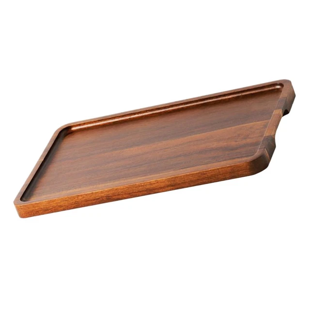 Plateau De Déjeuner Rustique Palette En Bois D'acacia Circulaire Thé