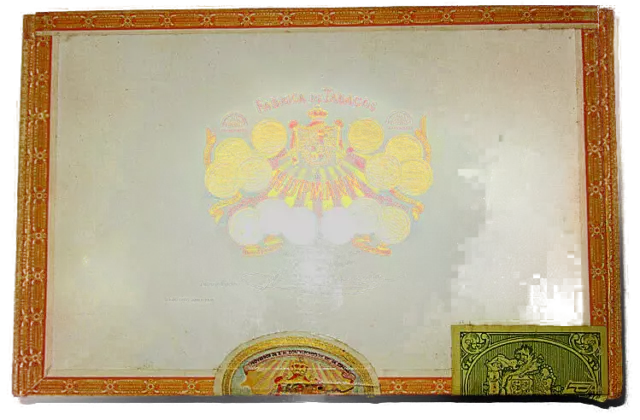 Sigari Scatola Tobacciana De Garcia Mano Repubblica Dominicana Sigillo Etichetta