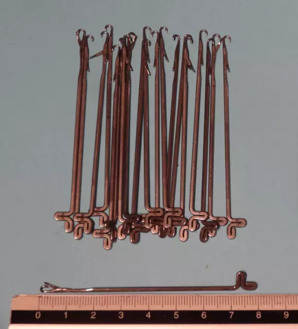 LOT 60 AIGUILLES (8 cm) pour MACHINES A TRICOTER SINGER ancienne