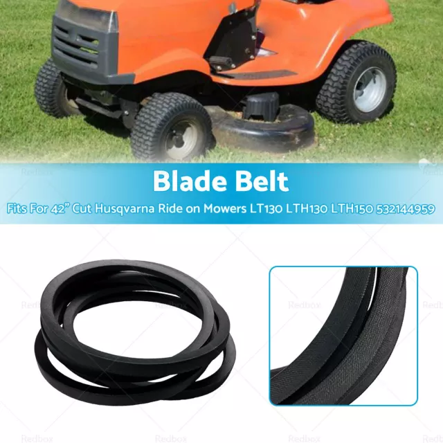 Blade Belt For 42" Cut Husqvarna Ride on Mowers LT130 LTH130 LTH150 532144959