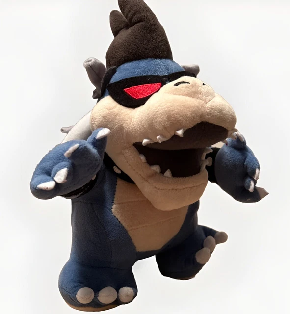 SUPER MARIO plush toy 12 in Dark Bowser Koopa Bones stuffed