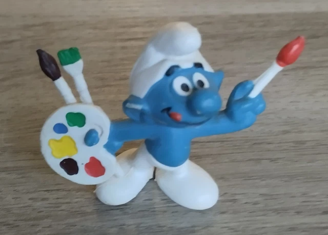 Figurine peintre œuf KINDER jouet enfant miniature collection N5864 - Collection