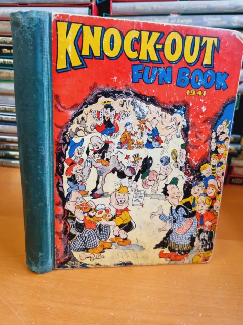 KNOCK-OUT FUN BOOK 1941 the first edition -  w