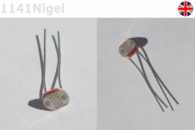 5mm LDR photoresistor Light-dependent resistors 5516, 5539, 5528, 5532, 5506