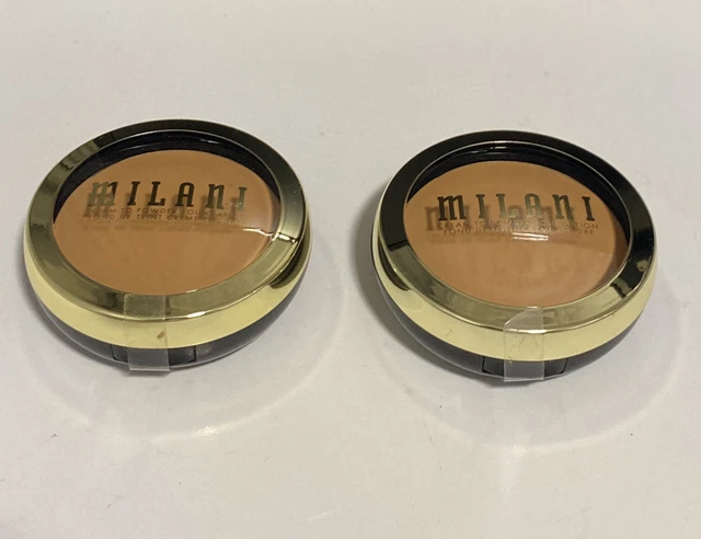 Base de crema a polvo Milani color, conjunto natural de 2 25