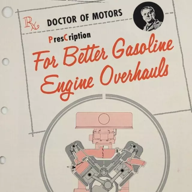 Vintage Perfect Circle Doctor of Motors Service Manual Gasoline Engine Overhauls