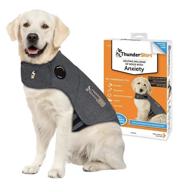 ThunderShirt Anxiety Coat for Dog Grey Size SMALL brand New