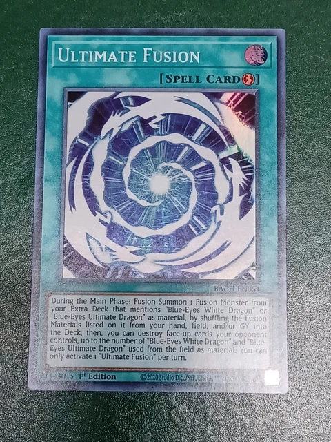 Yu-Gi-Oh! TCG Ultimate Fusion Battle of Chaos BACH-EN051 1st Edition Super Rare