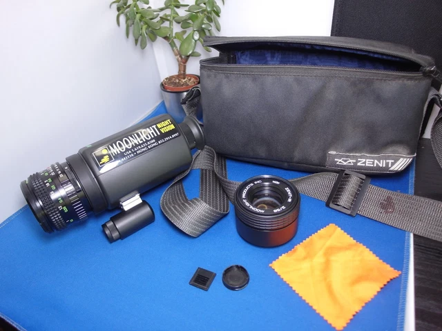 MOONLIGHT NV-100 COMPACT Night Vision Scope Infrared Monocular, 2 ...