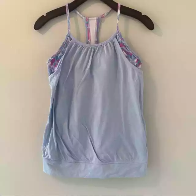 Ivivva by Lululemon Layered Tank Girls Size 14