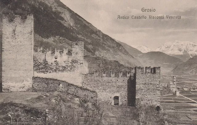 Sondrio - Grosio - Antico Castello Visconti Venosta - fp nv