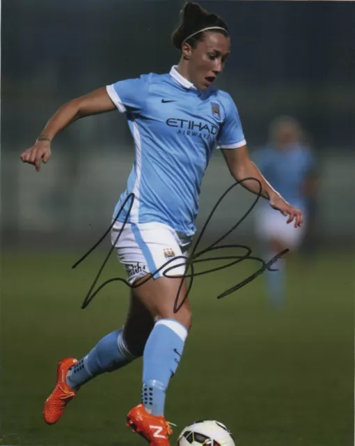 Manchester City Lucy Bronze Autographed Signed 8x10 Photo COA G