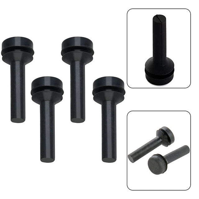 4*WB02X24790 Grate Rubber Bumper Foot Pad Fits For GE Gas Range Burner Pads