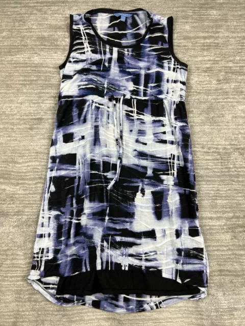 Simply Vera Wang Dress Womens Large Multicolor Lined Knee Length A-Line