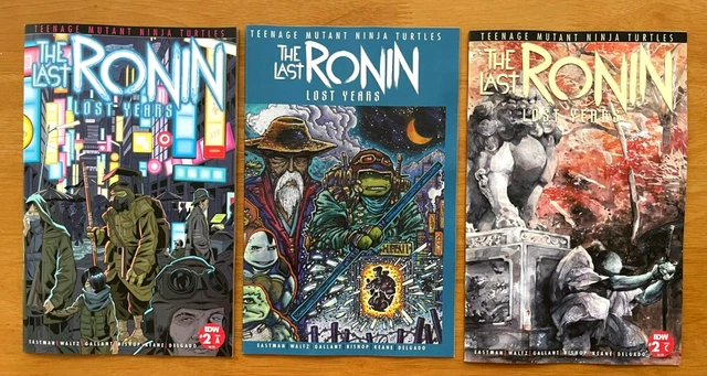 Teenage Mutant Ninja Turtles Last Ronin The Lost Years 2 Covers A, B + C IDW NM