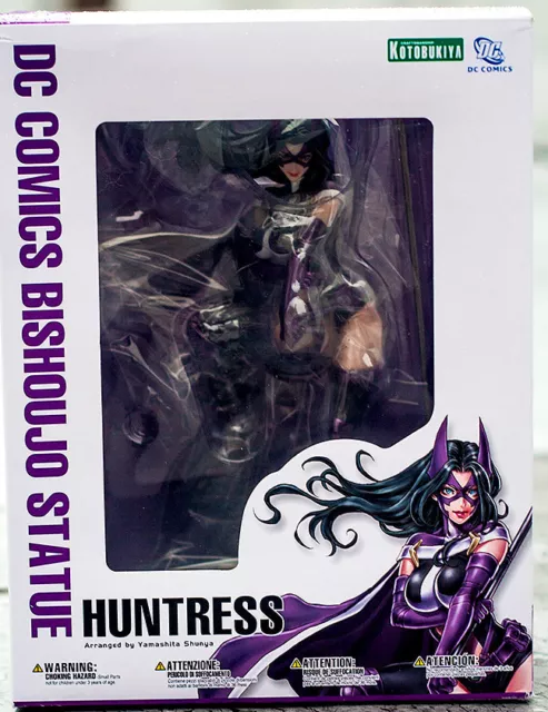 KOTOBUKIYA_DC Comics Collection_HUNTRESS 9 ½ inch Bishoujo Statue_New & Unopened