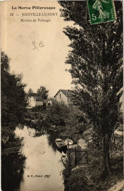 CPA La Marne Pittoresque JOINVILLE-le-PONT Riviere de Polangis (569762)