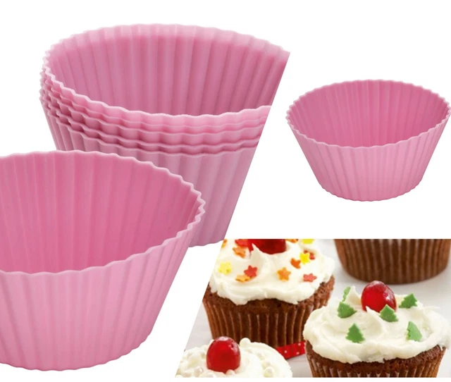 Silikon Cupcakes Backformen Sweet Sensation 6 Stück Muffins Frozen Rose Zenker